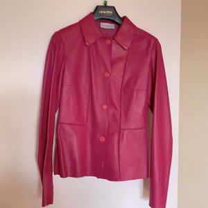 CARACTERE leather jacket in size 38